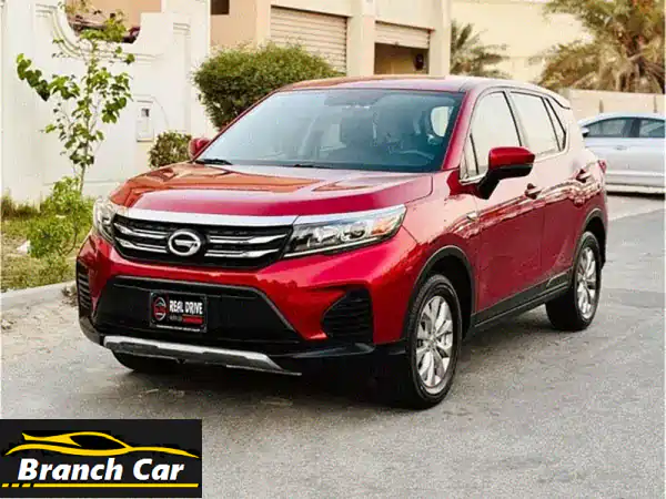 جاك GAC GS3 2023 حمراء بحالة الوكالة: مالك واحد وصيانة...