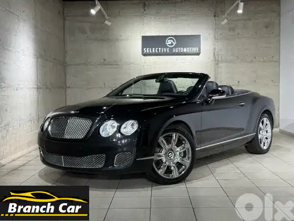 بنتلي كونتيننتال GT/GTC 2008: فرصة استثنائية! مالك واحد،...