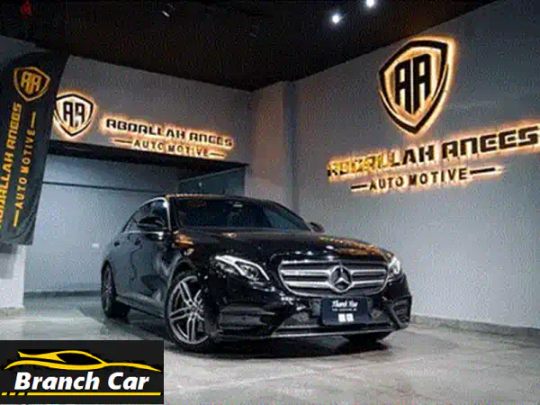 مرسيدس E200 AMG 2020 وكيل: الفخامة والأداء ينتظرانك! 60 ألف كم، تقسيط وبدل متاح!