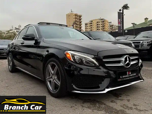 مرسيدس C300 AMG Look 2016 - 4 Matic | حالة وكالة | كاملة المواصفات
