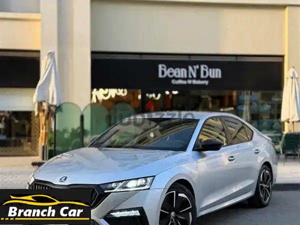 Skoda Octavia VRS 2022: حالة الزيرو، صيانات توكيل وفابريكة،...