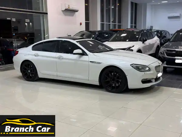 بي إم دبليو 650i 2015 أبيض - الفخامة والأداء ينتظرانك!...