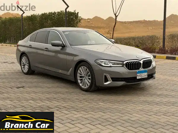 أفخم BMW 520 2023: حماية متكاملة، ضمان محلي، وصيانة مجانية