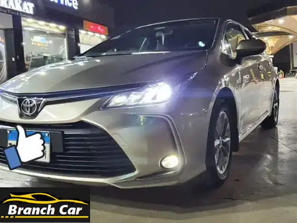 تويوتا كورولا 2020 فئة تانية | مالك أول | صيانة توكيل...