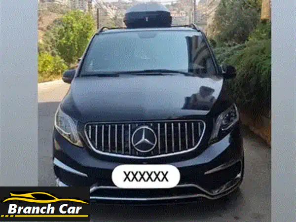 فخامة بلا حدود: مرسيدس V250 (V-Class) 2019 - أسود أوبسيديان على أسود