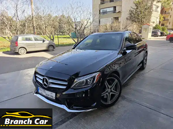 مرسيدس C-Class 2016 AMG | فل أوبشن 4MATIC | سقف بانوراما | سجل نظيف