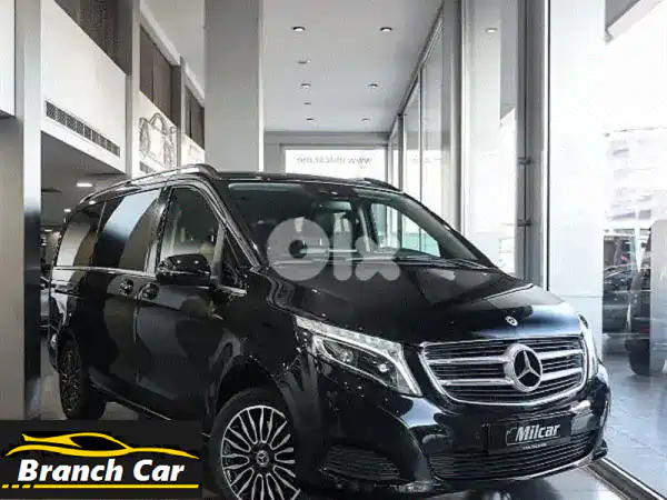 فخامة بلا حدود: مرسيدس V250 (V-Class) 2019 - أسود أوبسيديان...