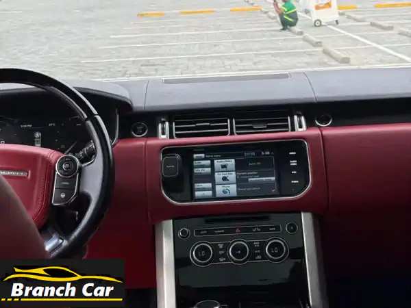 رنج روفر فوج 2013 | سوبر تشارج، جلد أحمر بانورامي،...