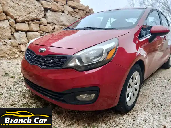 كيا ريو 2015 EX للبيع: صبغ أصلي، حالة ممتازة، 137 ألف كم...