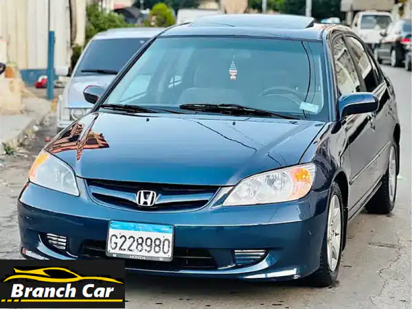 🔥 فرصة ذهبية: هوندا سيفيك 2005 EX | كأنها جديدة! لا...