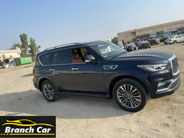 انفينيتي QX80 2024 للبيع: فخامة استثنائية وقوة 8 سلندر | ممشى 13 ألف كم | ضمان شامل | 140,000 درهم