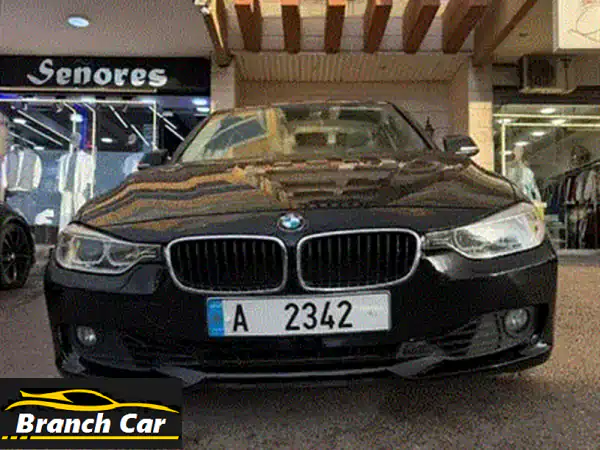 فرصة ذهبية: BMW 320i F30 2015 - فخامة ألمانية بعداد 69 ألف ميل فقط! (قابل للتقسيط والتبديل)