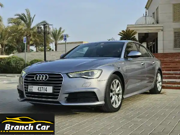أودي A6 2017 خليجي | حالة وكالة بضمان | فخامة وأداء...