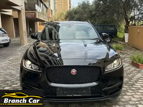 جاكوار F-Pace V6 35t 2017 سوداء: فخامة لا تُضاهى بحالة...