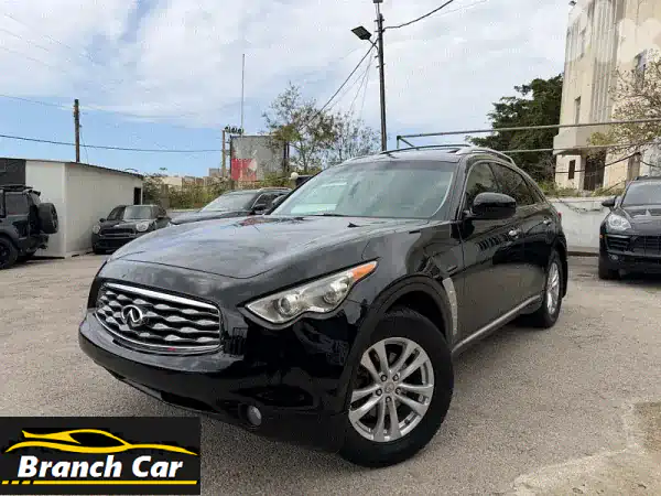 إنفينيتي FX35 2009 للبيع | أسود/بني فاخر | نظيفة...