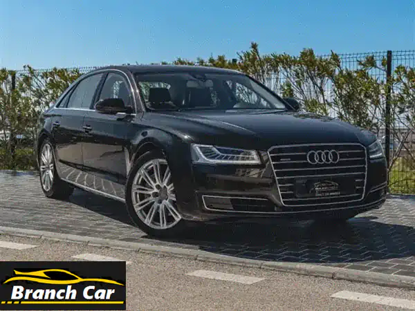 فرصة نادرة: أودي A8 L 2015 كواترو الفاخرة | 50 ألف كم فقط...