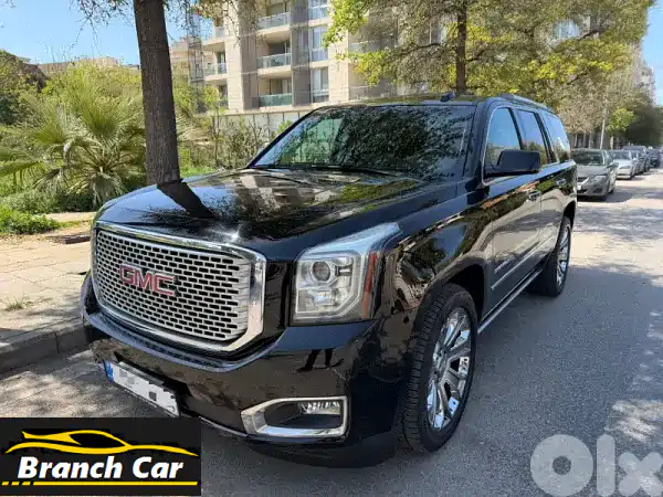 فرصة نادرة: جمس يوكن دينالي 2015 أسود - 89 ألف كم فقط |...