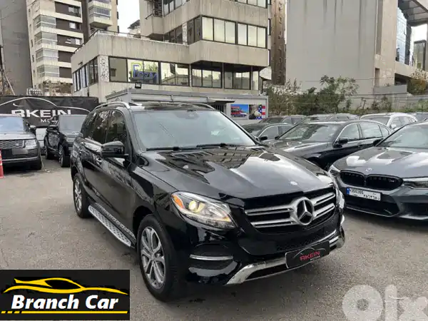 مرسيدس GLE 3504 Matic 2017 الفاخرة: أناقة، أمان، ونظافة (CarFax!)
