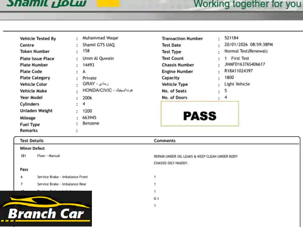 فرصة ذهبية! هوندا سيفيك 2006 الأسطورية للبيع...
