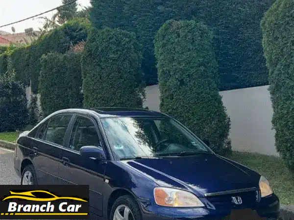 هوندا سيفيك 2002 أوتوماتيك نظيفة جداً | 165 ألف كم |...