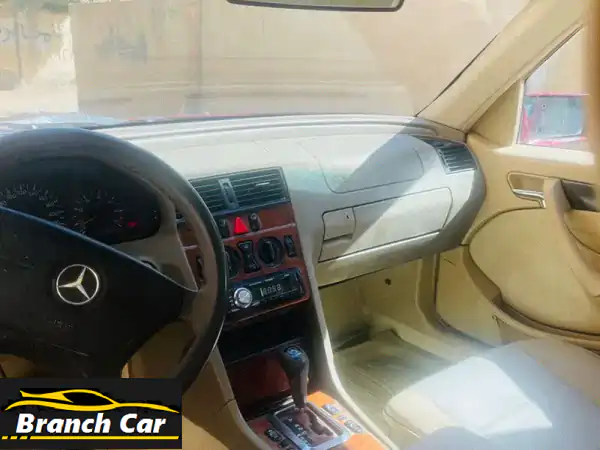 فرصة ذهبية: مرسيدس C180 موديل 1999 بحالة نادرة للبيع...