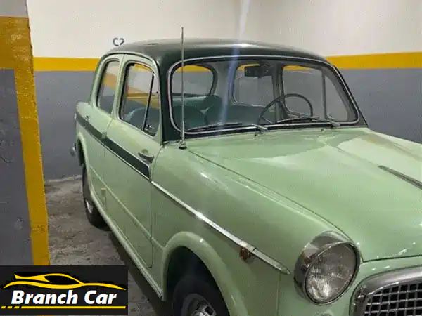 فرصة استثنائية: فيات 1100 كلاسيكية أصلية بالكامل...