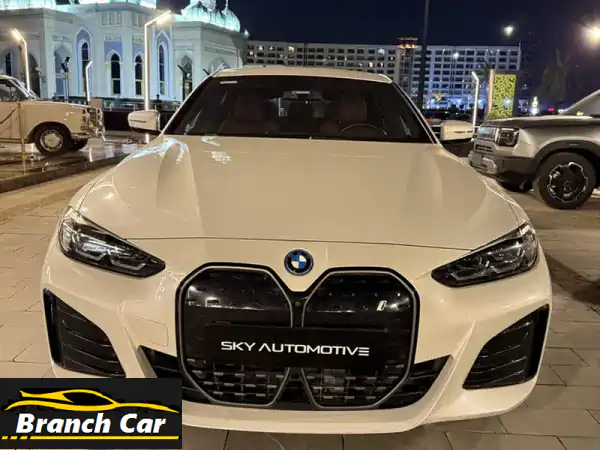 BMW i4 2024 الفاخرة: 35 ألف كم فقط، بضمان الوكيل المحلي |...