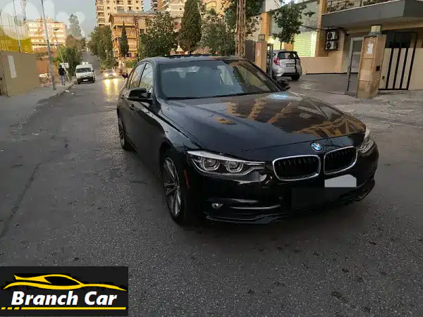 BMW 328i 2016 سوداء: الفخامة الرياضية والاقتصادية | 70 ألف...