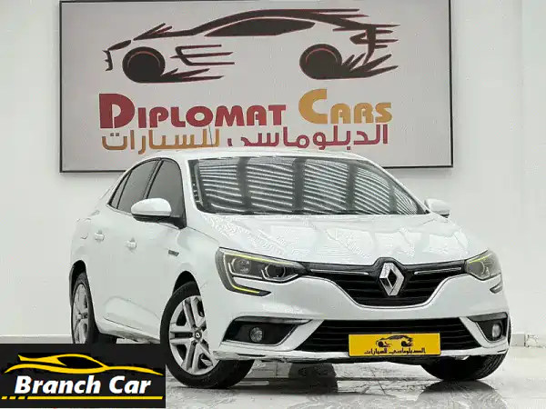 استلمها اليوم! رينو ميجان 2018 بيضاء ممتازة للبيع...