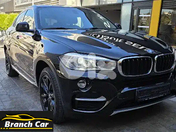 فرصة ذهبية: BMW X6 2018 – نظافة المصنع، خالية من...