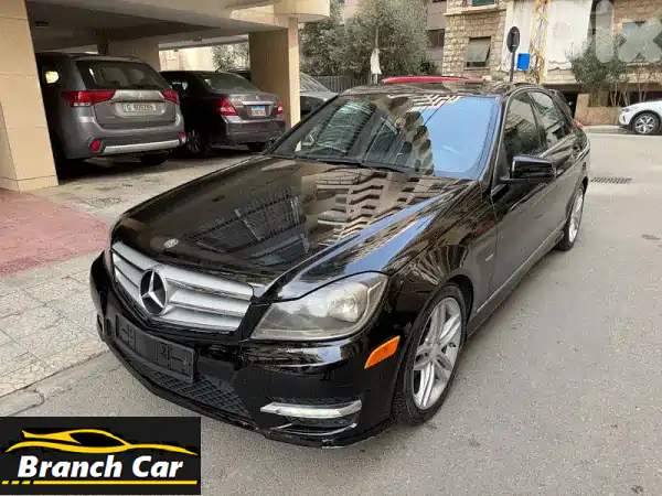 مرسيدس C250 2012 فخمة بمظهر AMG | بانوراما | كاميرا |...