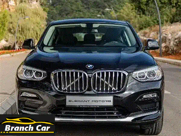 بي إم دبليو X4 M-Package 2019 | أداء X-Drive | أزرق داكن | فخامة متكاملة | Carfax نظيف