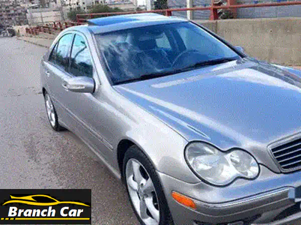 فرصة لا تعوض! مرسيدس بنز C230 موديل 2005 - فخامة، أداء، وإضافات حصرية! للبيع بحالة ممتازة.