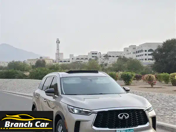 فرصة لا تعوض: إنفينيتي QX60 2024 الذهبية | 9 آلاف كم فقط...