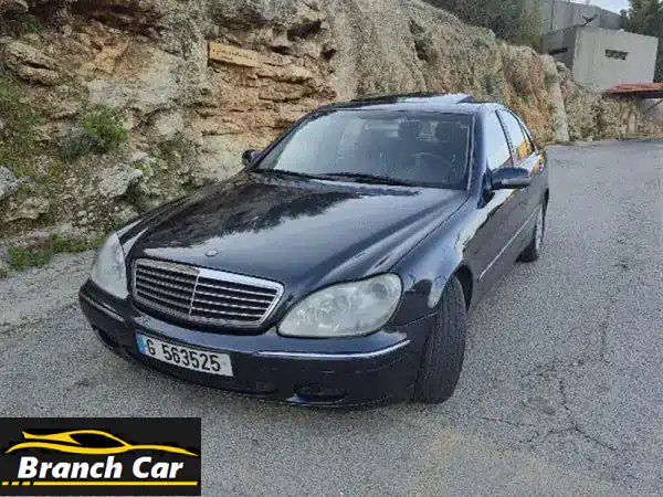 مرسيدس بنز S-Class S320 موديل 2000 V6: فخامة كلاسيكية وأداء...