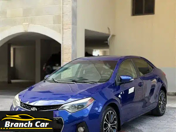 تويوتا كورولا 2014 S: اعتمادية لا تضاهى! سجل نظيف.