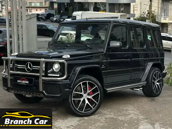 امتلك الأسطورة: مرسيدس G63 AMG 2016 - سوداء، مواصفات...