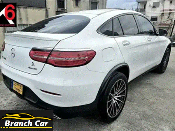 Mercedes GLC 300 AMGline 4 matic 2018 dark blue clean carfax55 k miles