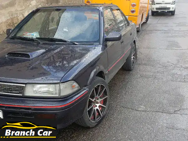 تويوتا كورولا 1992 تيربو للبيع: وحش 4E معدل بالكامل -...