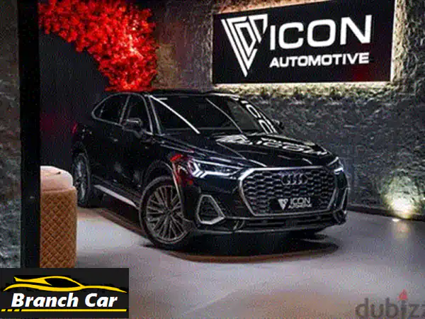 أودي Q3 2026 S-Line Sportback Black Edition | مستعملة 5,000 كم | فخامة الأداء بضمان 5 سنوات!