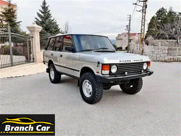 أمتلك أسطورة: لاند روفر رينج روفر 1989 V8 3.9 أوتوماتيك - فخامة كلاسيكية ومغامرات لا تنتهي!
