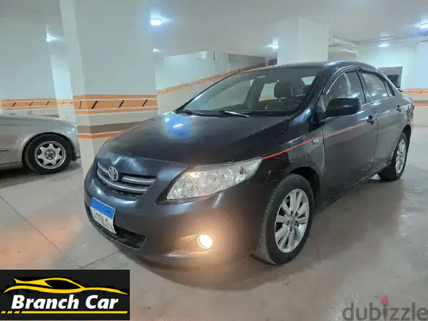 تويوتا كورولا 2008 بصمه توب لاين 9 ايرباجز