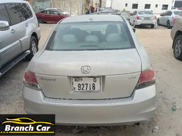 هوندا أكورد 2009 فضية للبيع | فل أوتوماتيك | جلد | فتحة...