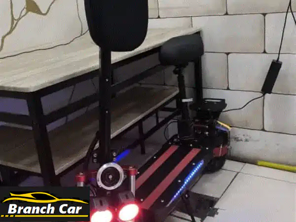 سكوتر كروني الكهربائي الجبار: سرعة 70 كم/س، مقعد،...