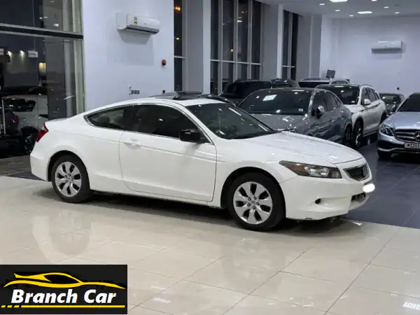 هوندا أكورد 2009 أبيض | سقف بانورامي ومواصفات مميزة...