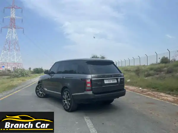 رنج روفر 2014 سوبر تشارج 8 سلندر خليجي - جاهزة...