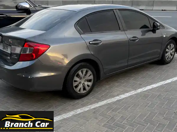 امتلك الآن: هوندا سيفيك 2012 رمادي - 1.8 i-VTEC | اقتصادية وموثوقة بخمسة مقاعد!
