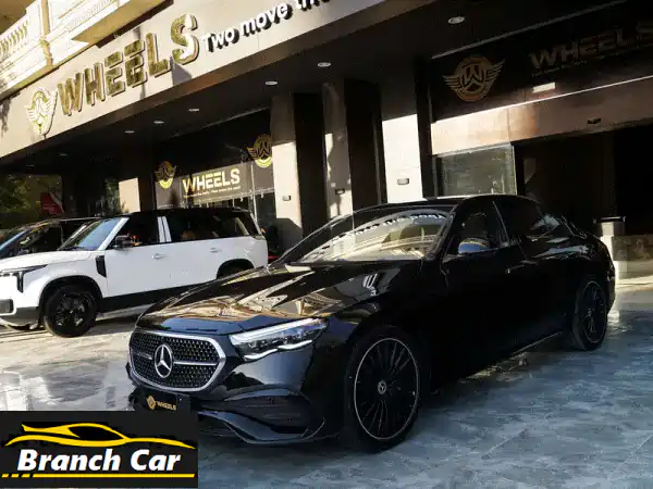 مرسيدس E200 AMG PREMIUM PLUS 2025 | الفخامة المطلقة بـ3000 كم فقط...