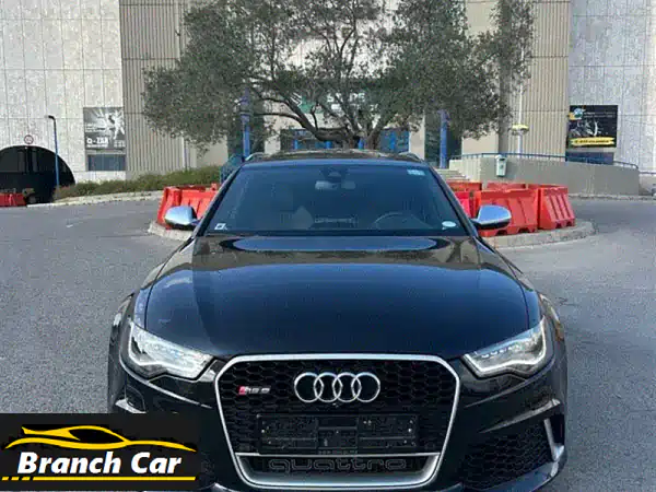 فرصة نادرة: أودي RS6 موديل 2015 – 46,000 كم فقط –...