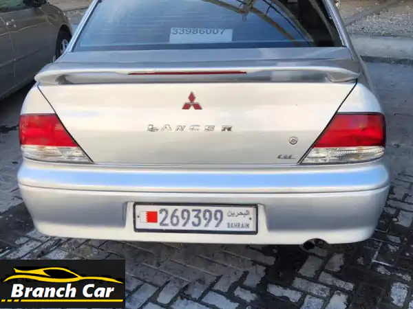 فرصة لا تعوض: ميتسوبيشي لانسر 2003 | حالة ممتازة، مسجلة حديثاً | 800 د.ب (قابل للتفاوض)!